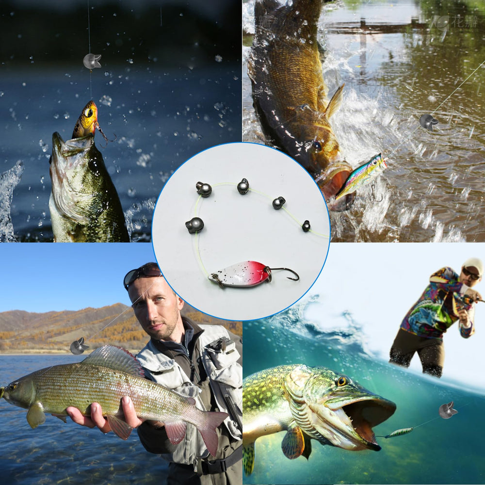 Round removable fishing sinkers with duck-mouth design