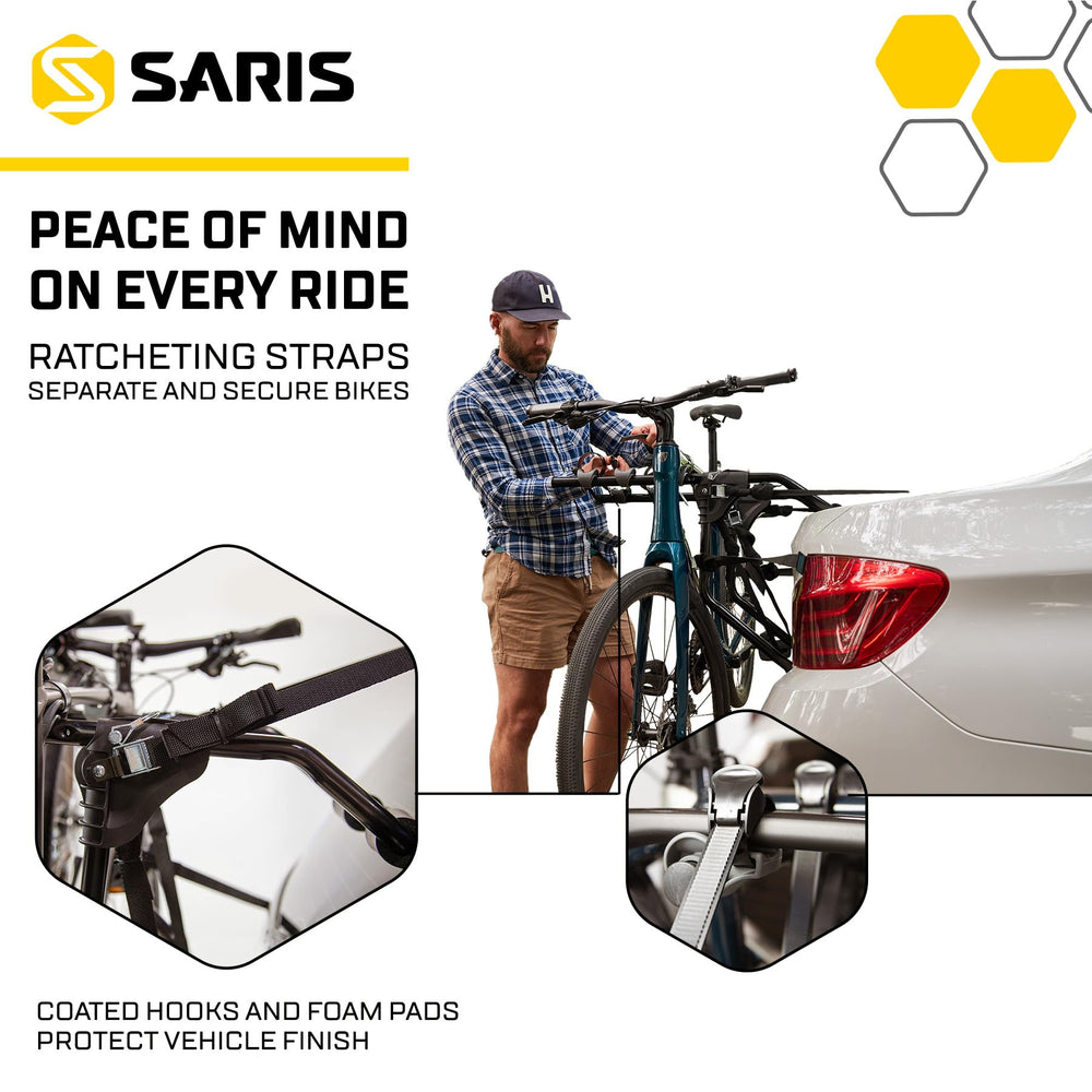 Saris 1054S ready for family trips and weekend adventures.