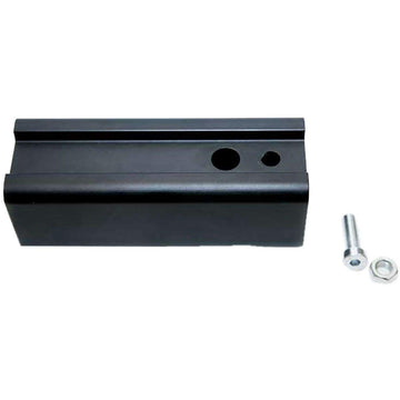 Saris aluminum hitch adapter mounted on a 2-inch hitch for versatile bike transport