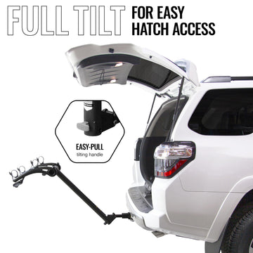 Saris Bones 2-Bike Hitch Rack two-bike capacity suitable for road and mountain bikes.