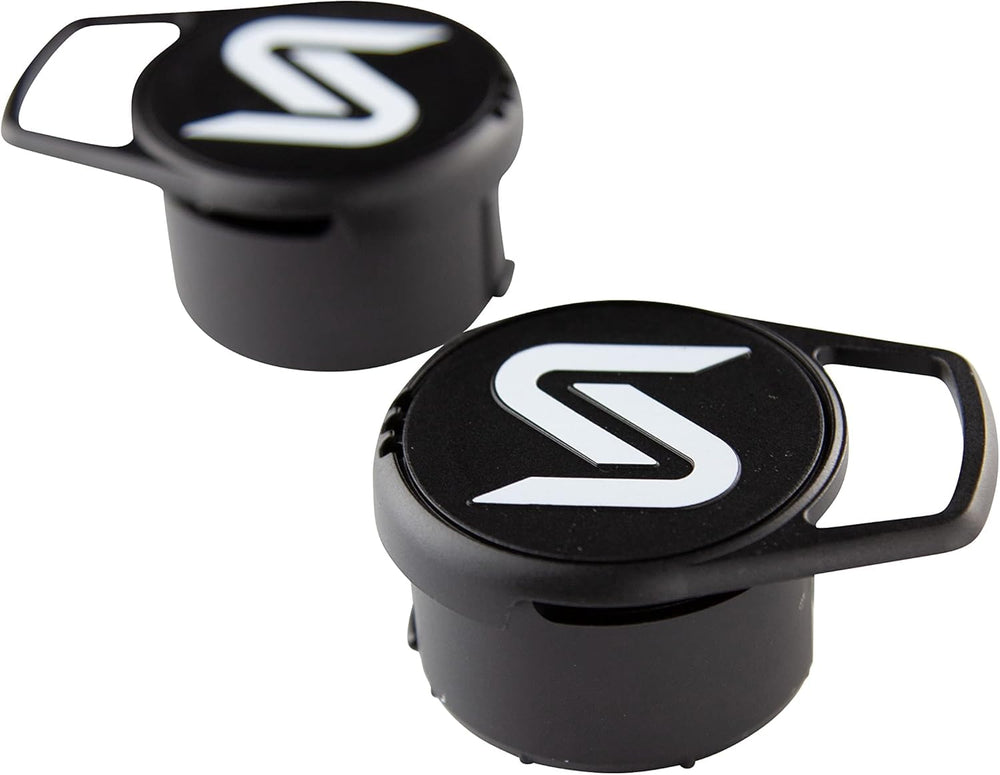Saris Bones closeup cap provides smooth edge for strap protection.
