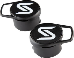 Saris Bones strap management cap on the front keeps straps neat.