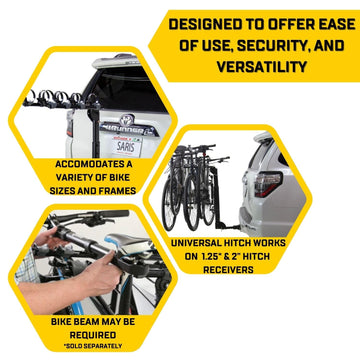 Saris Grand Slam USA-made durability supports long-lasting cycling adventures.