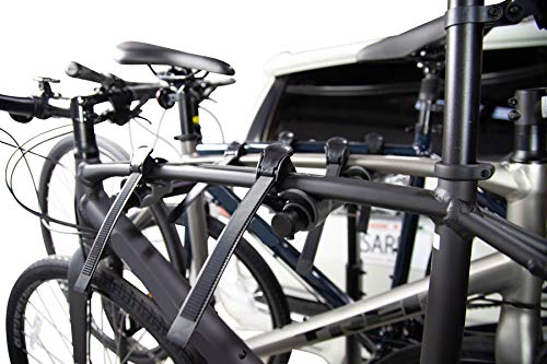 Saris Grand Slam loaded with bikes showing stable multi-bike transport