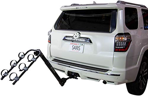 Saris Grand Slam secure ratcheting hold-downs stabilize frames during transport