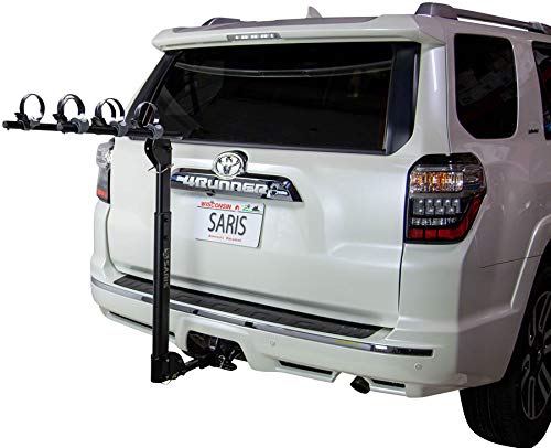Saris Grand Slam universal hitch compatibility with 1.25 and 2 inch receivers