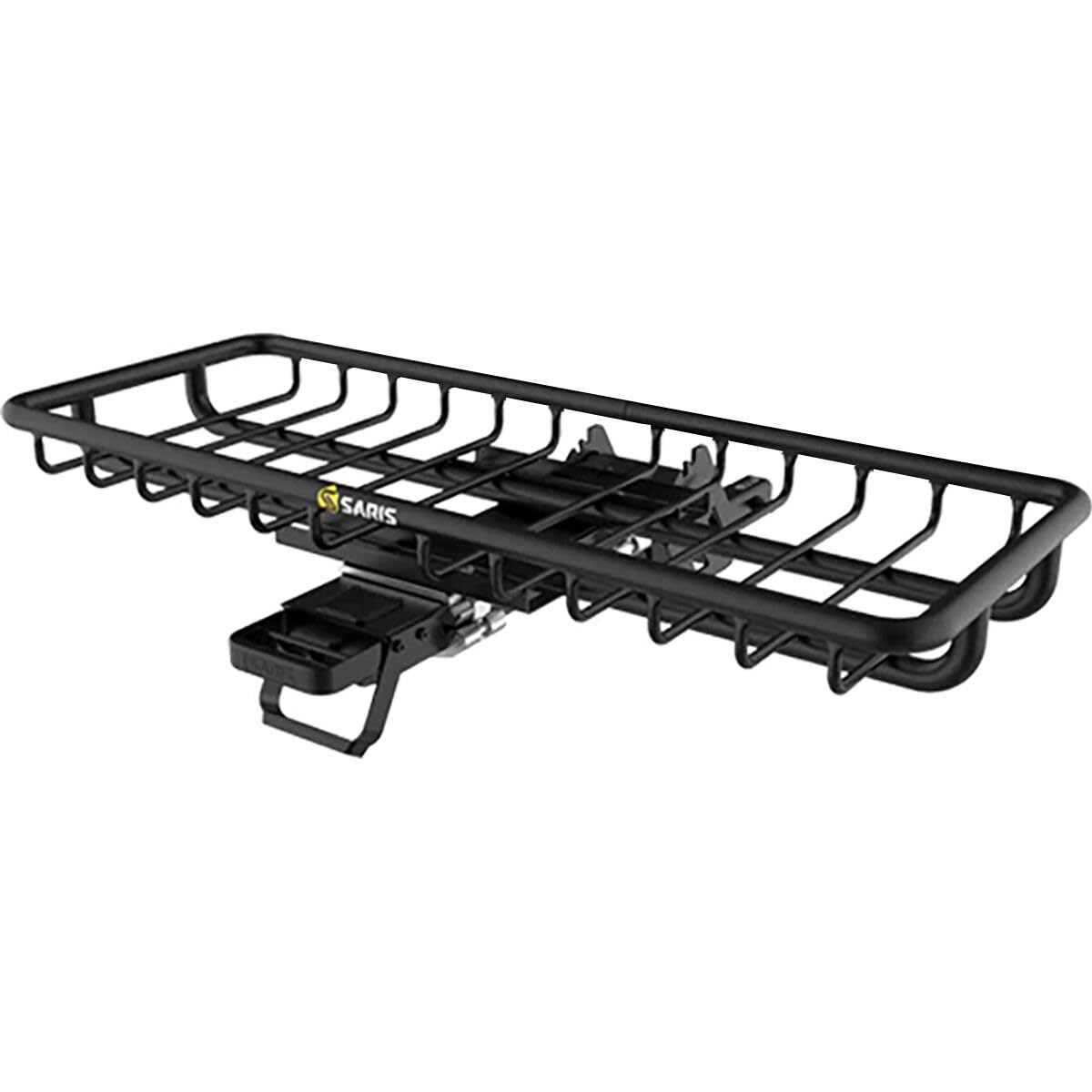 Folded Saris MHS cargo basket tray stored compactly after use.