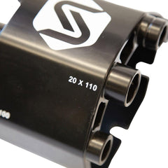 Saris Thru Axle Traps with Single Track compatibility for modular installations.