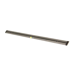 Saris Traps Single Track rail close-up showing durable powder-coated aluminum