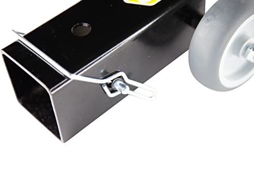 Saris Wheel-Move Rack Dollie provides a glide-like transfer to the vehicle.