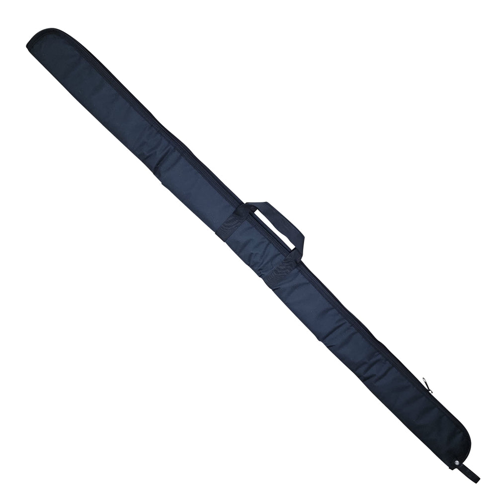 SAS long traditional bow case padded interior protects your bow during travel.