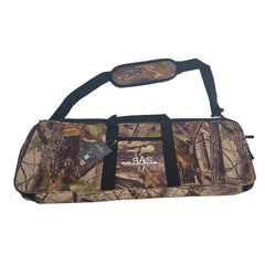 SAS Recurve Takedown Bow Case in camo with front pocket for quick gear access