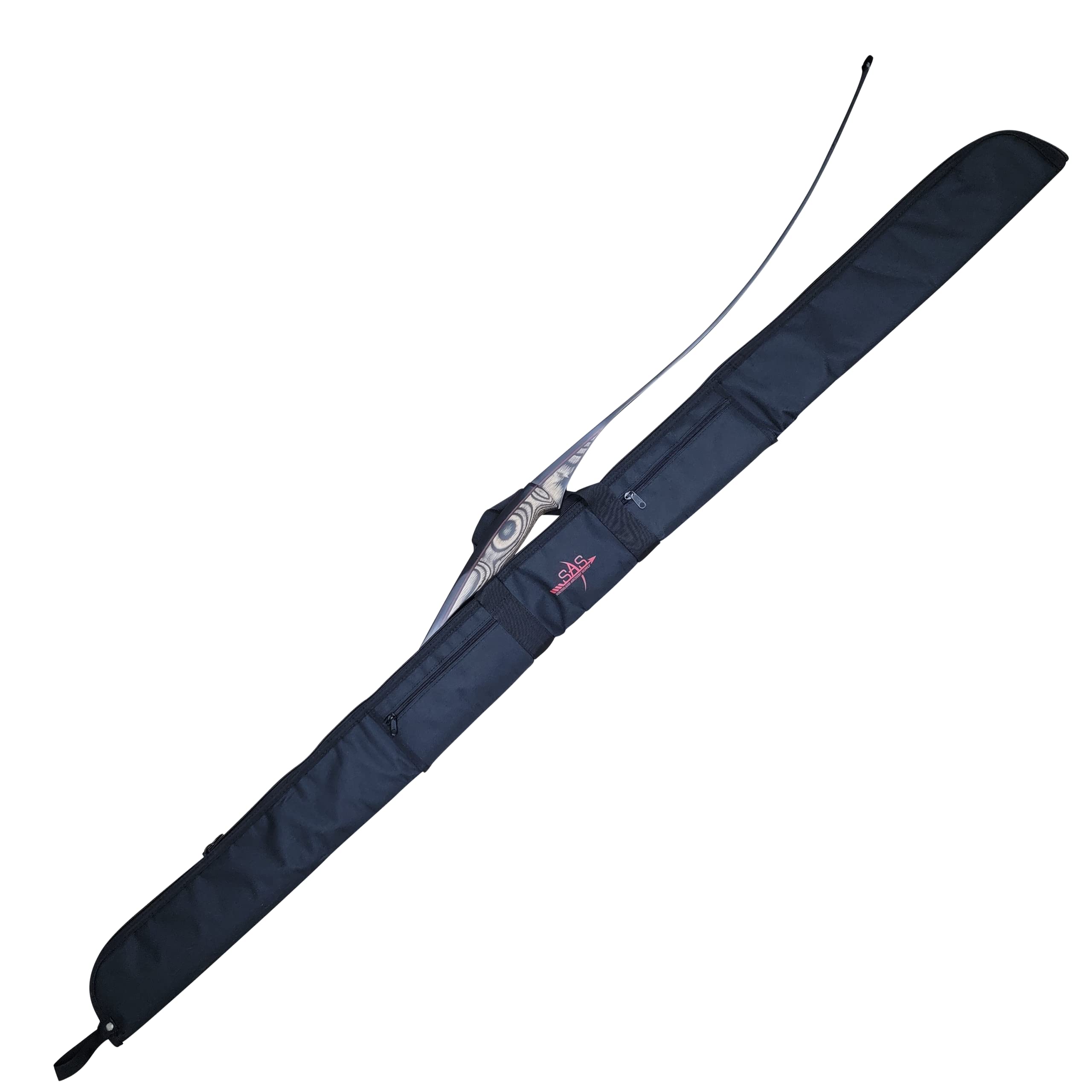 SAS Southland bow case features a durable zipper for secure access.