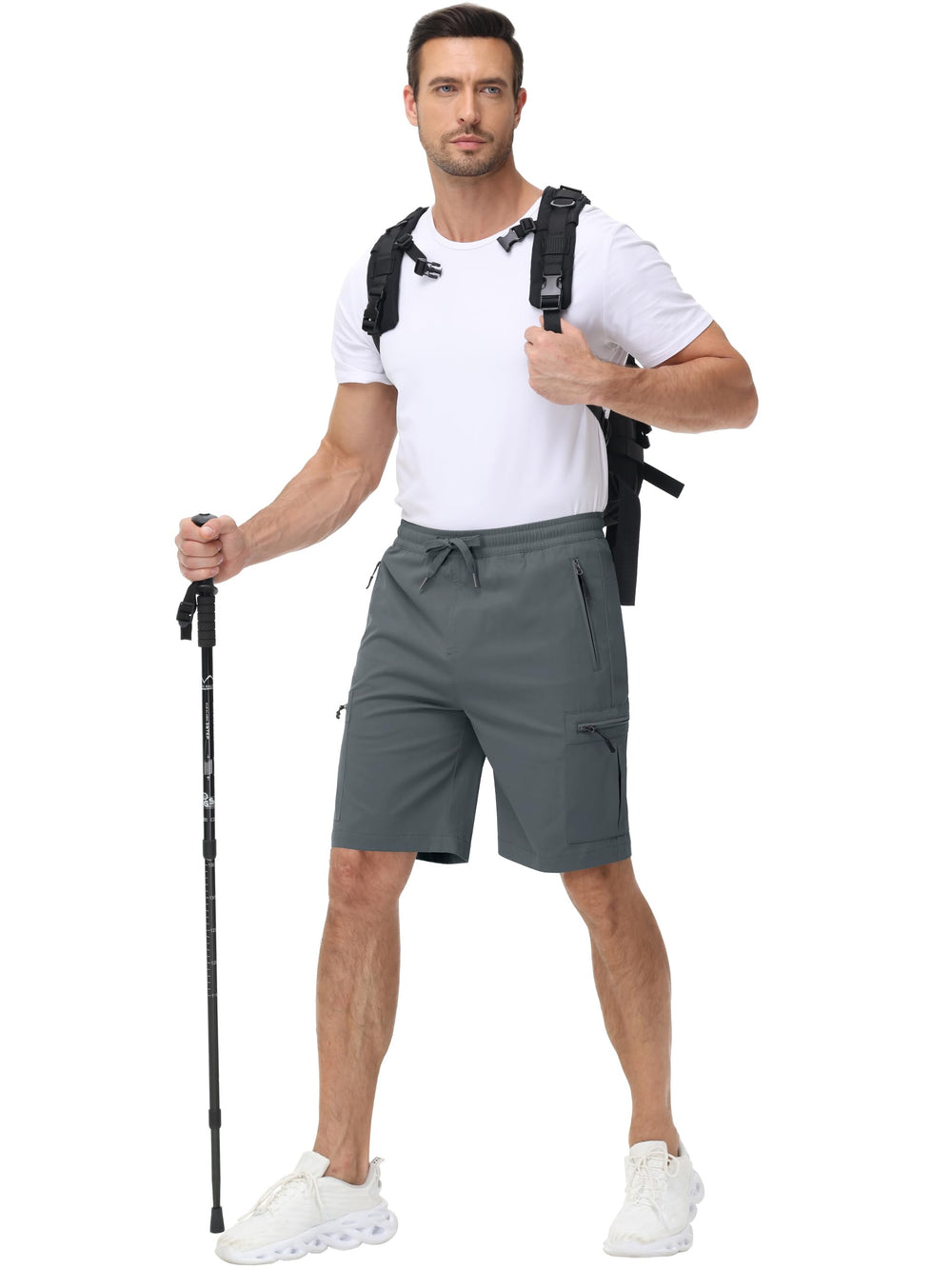 Satankud elastic waist with built-in drawstring lets you adjust fit easily