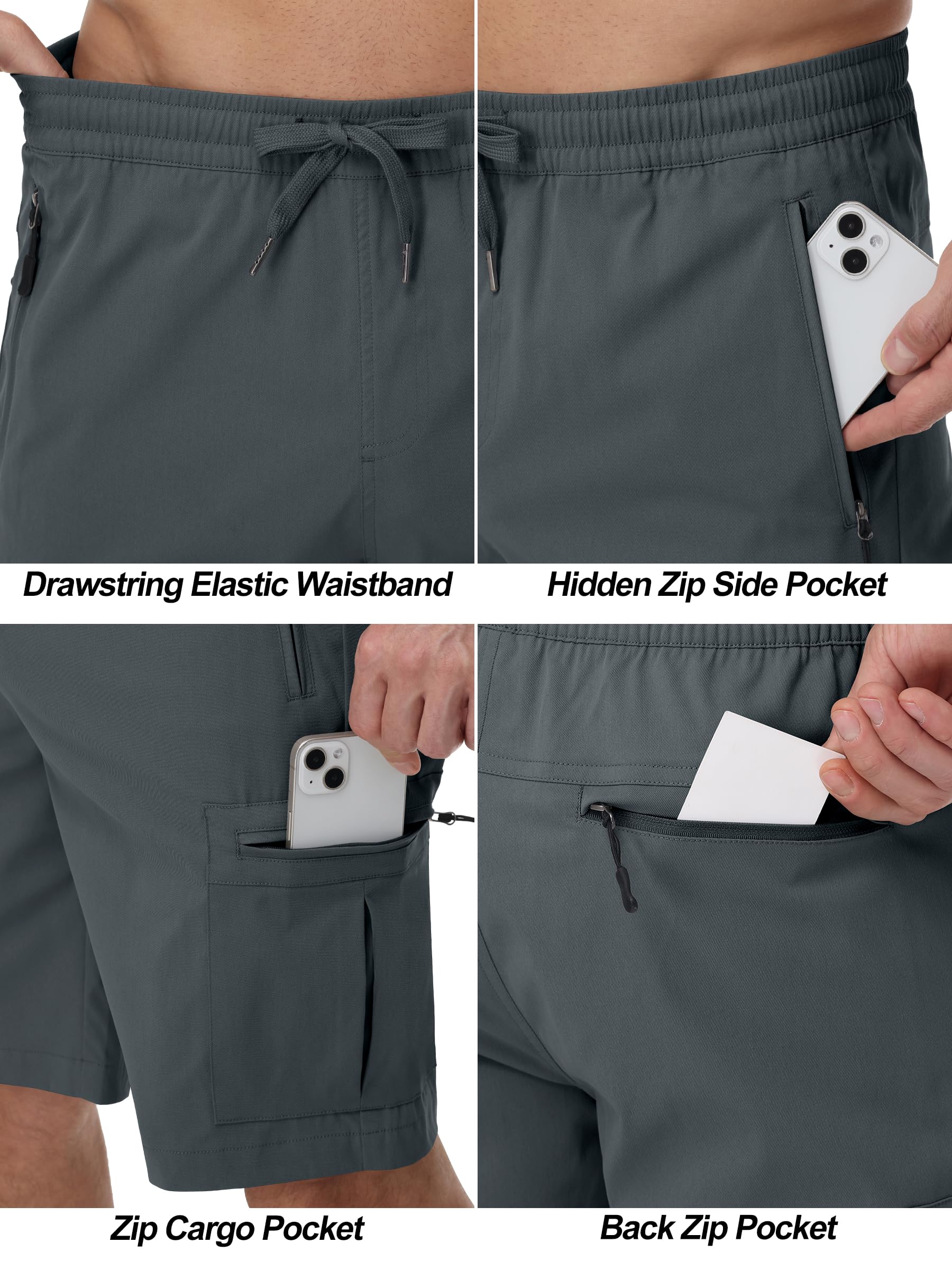 Satankud quick-dry fabric shorts keep you comfortable outdoors