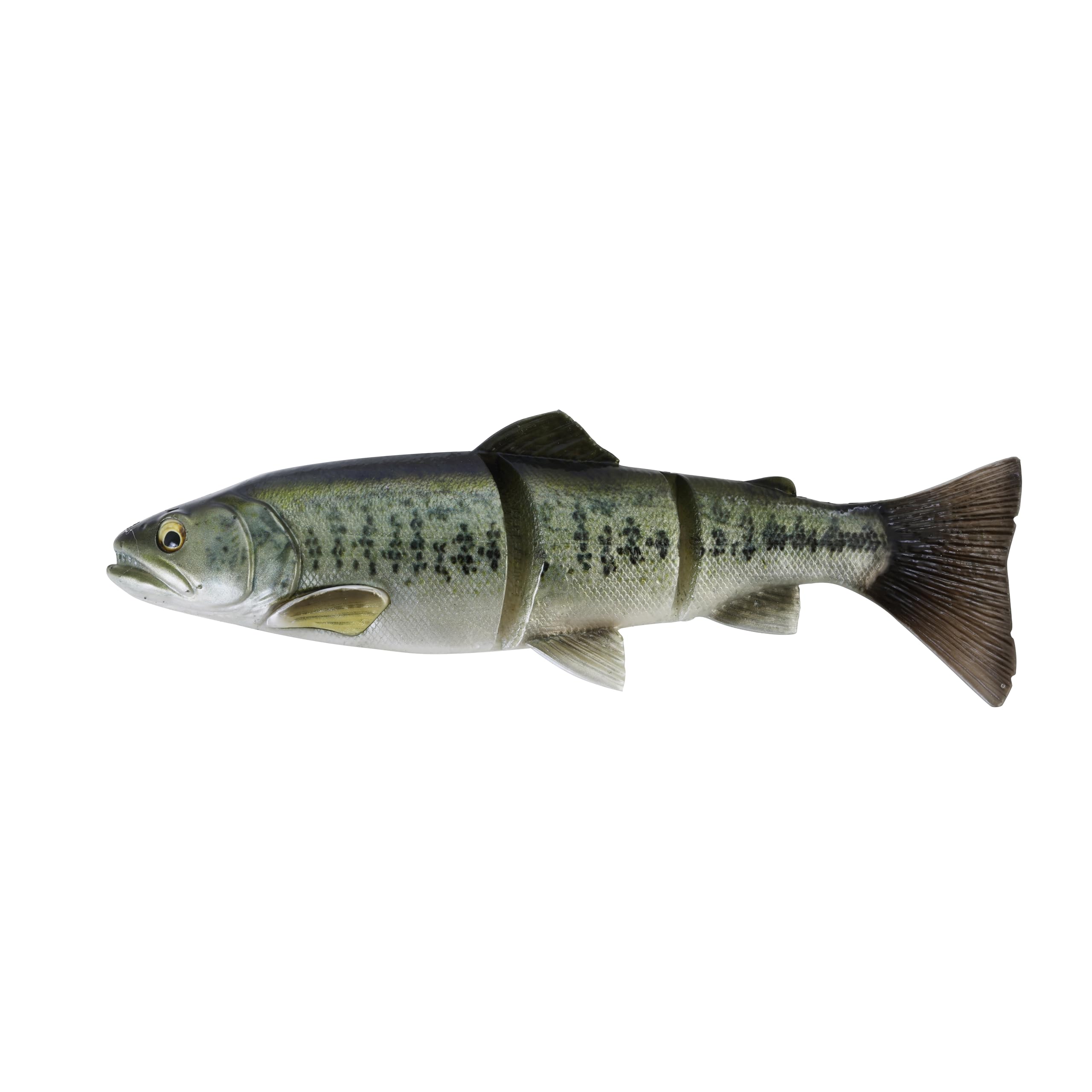 Savage Gear 3D Line Through Trout 12in front view shows lifelike profile for enticing strikes