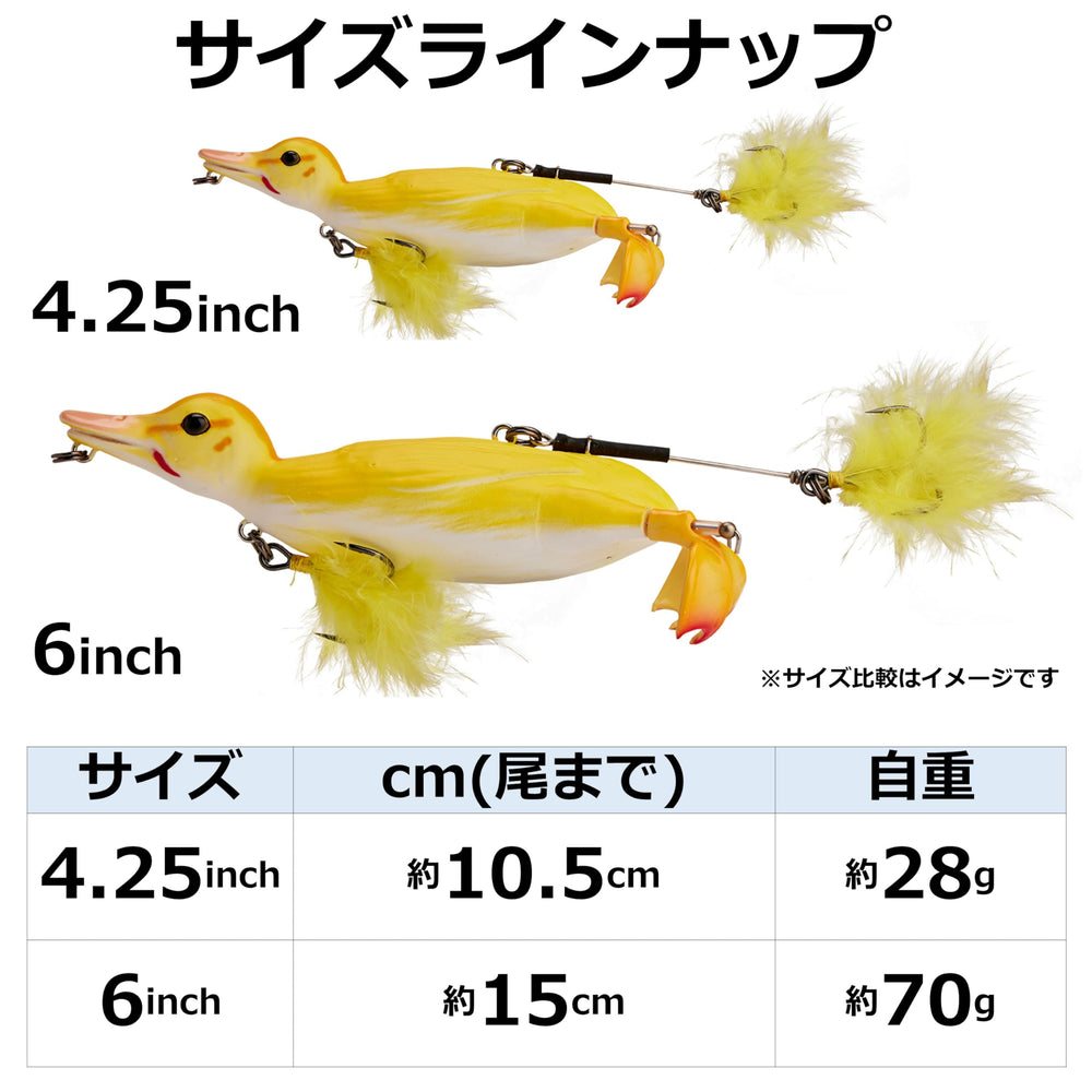 Savage Gear Duck Bait ABS Construction withstands aggressive strikes