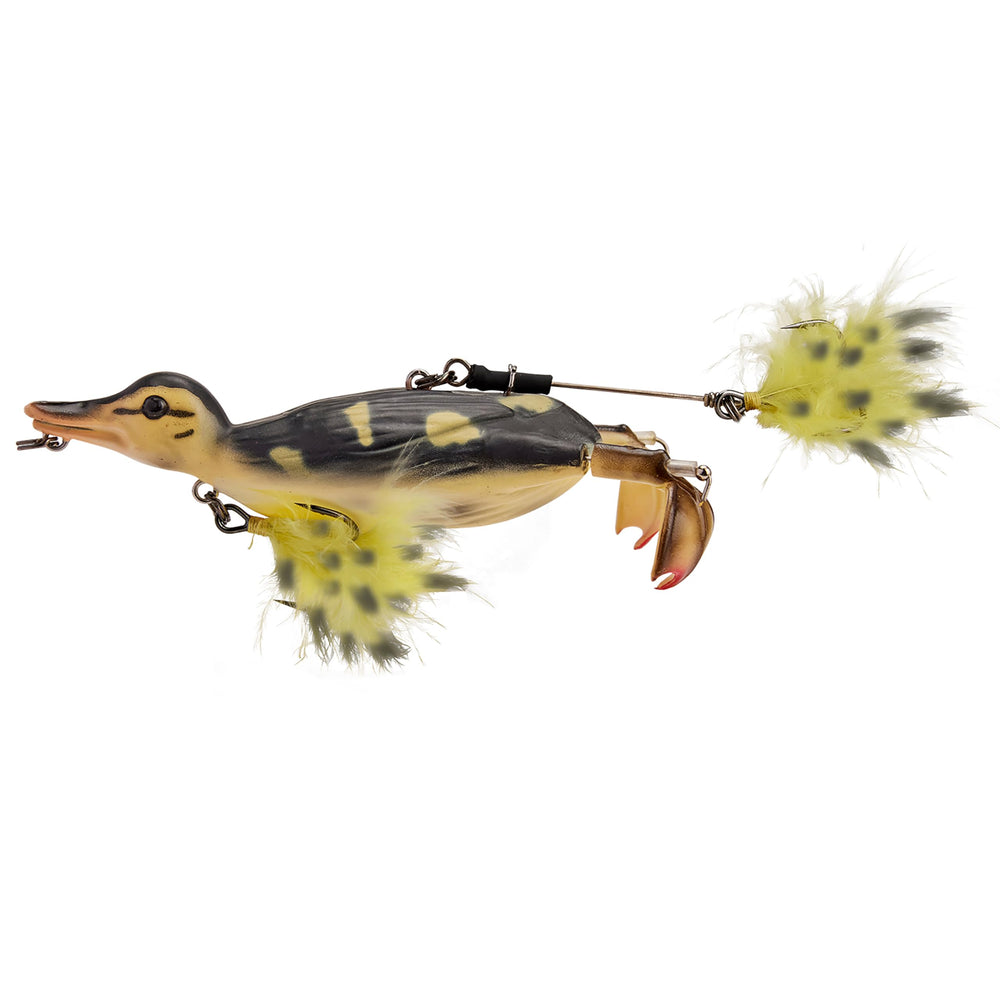 Savage Gear Duck Bait Wood Duckling topwater action attracts aggressive predators