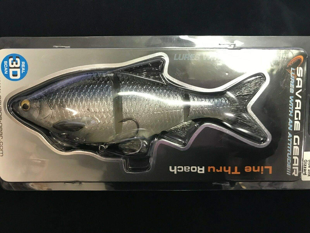 Savage Gear GZ-180-GZ shad 7-inch slow-sink, ideal for slower presentations and attracting larger fish.