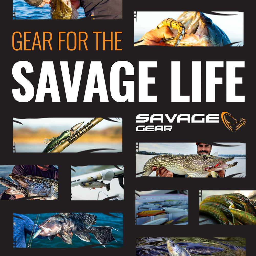 Savage Gear Sandeel Jig Head in hand illustrating size and weight option.