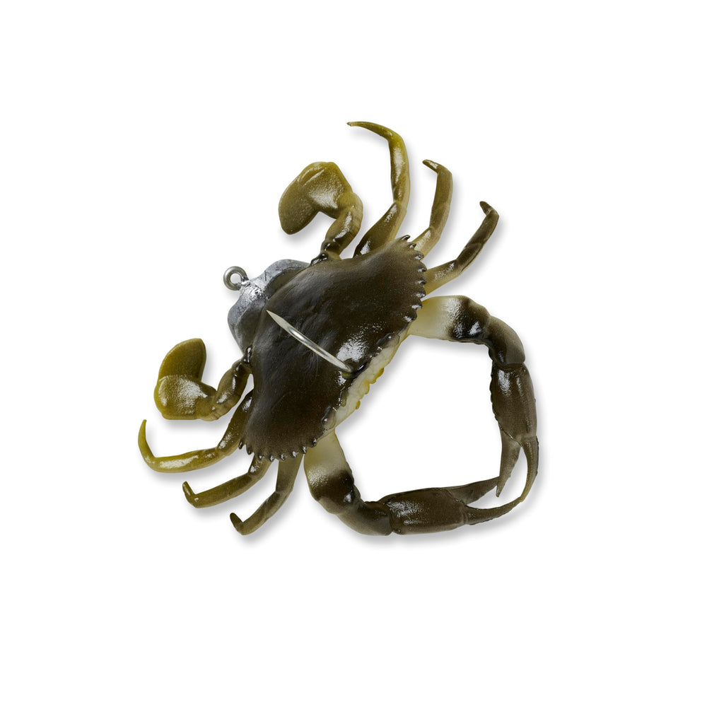 Savage Gear TPE 3D Crab bait with Natural Peeler for lifelike bottom fishing.