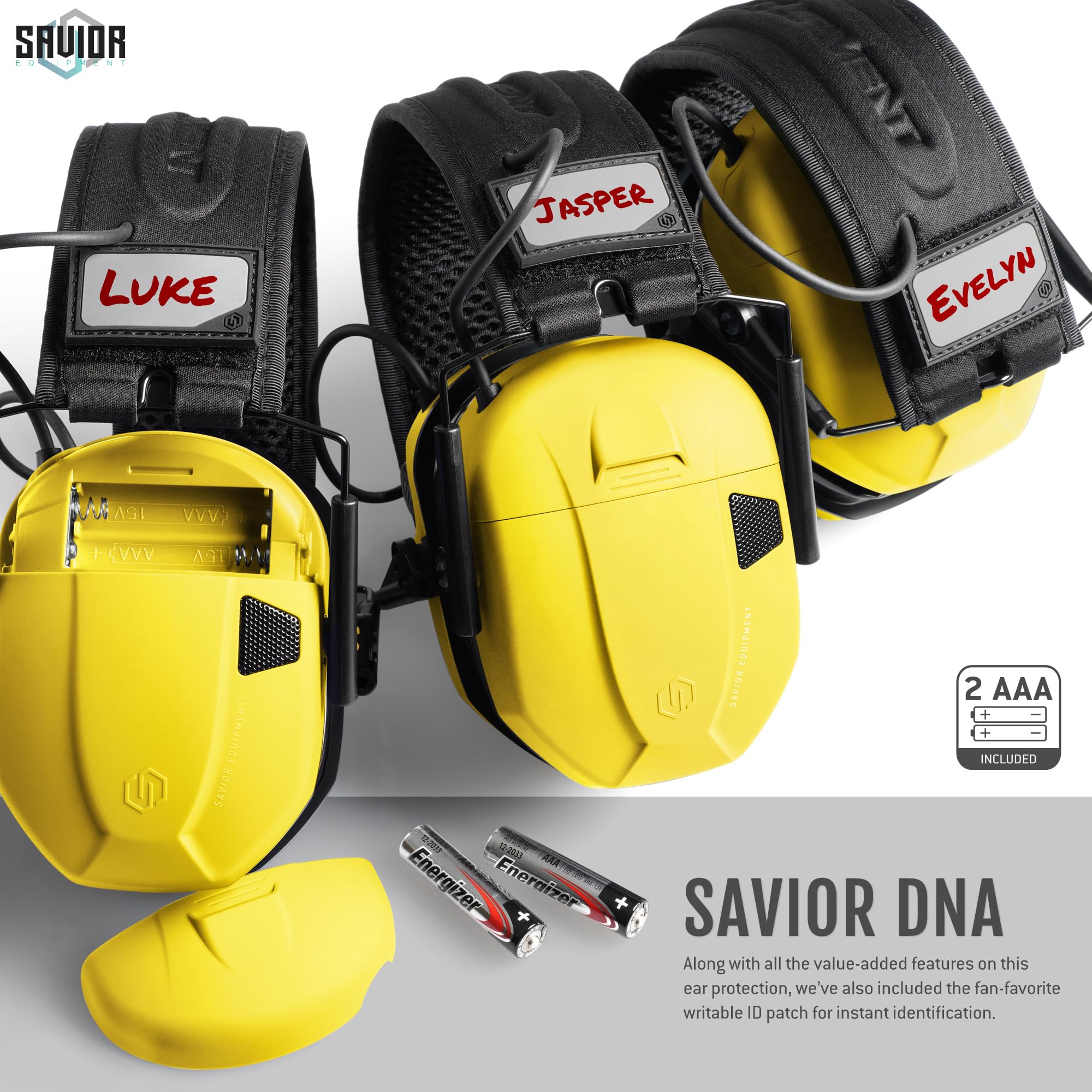 Savior Equipment Apollo battery compartment open for easy battery changes