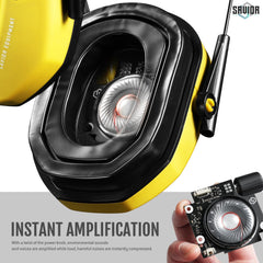 Savior Equipment Apollo earmuffs cooling gel pads for all-day comfort