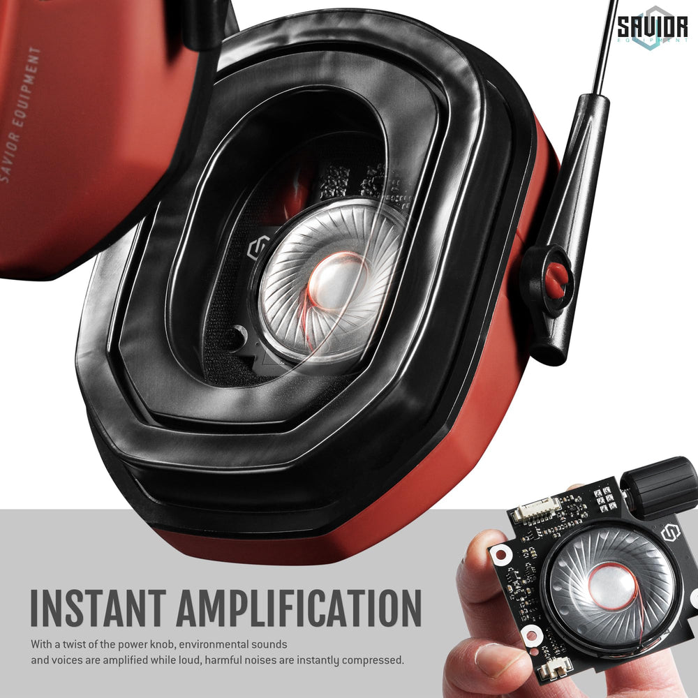 Savior Equipment Apollo earmuffs headband closeup highlighting comfort material