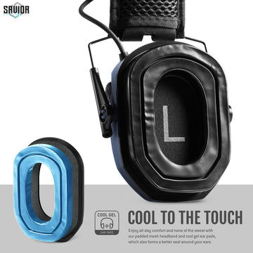 Savior Equipment Apollo ear muffs dual microphones provide ambient awareness while protecting hearing.