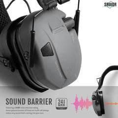 Savior Equipment Apollo ear muffs soft gel pads highlight comfort for all-day wear.