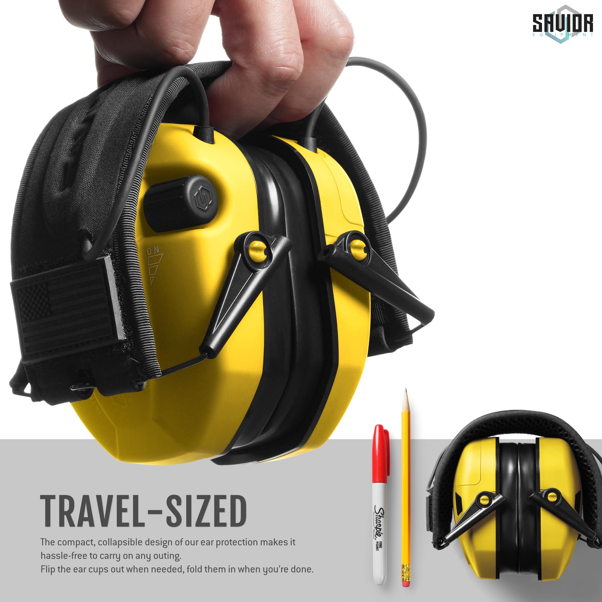 Savior Equipment Apollo writable ID patch helps identify your ear pro quickly