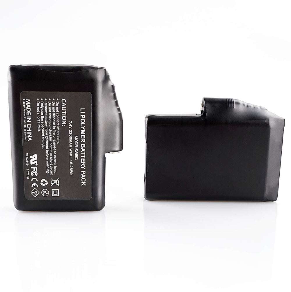 SAVIOR HEAT original charger shown ensuring safe, reliable recharges.