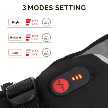 SAVIOR HEAT battery pack powering long-lasting warmth outdoors