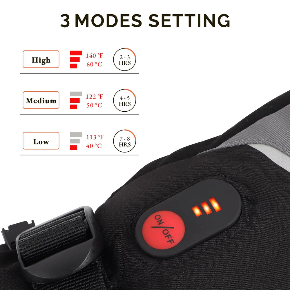 SAVIOR HEAT battery pack powering long-lasting warmth outdoors