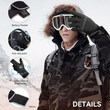 SAVIOR HEAT dual batteries 2200mAh enable faster heating and longer runtime