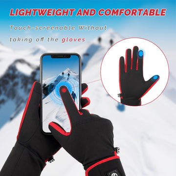 Savior Heat Glove Liners with 7.4V 2200mAh battery offer extended warmth
