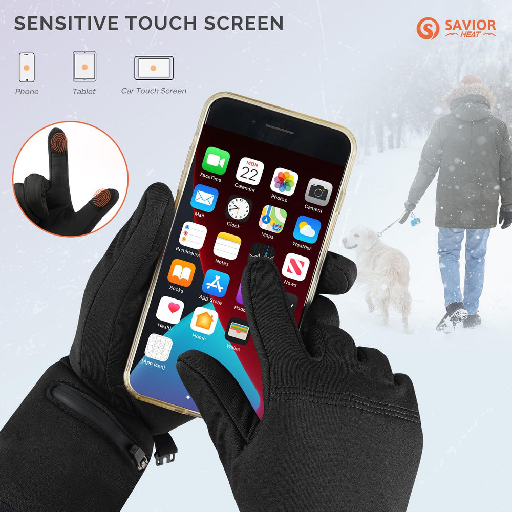 Savior Heat indoor-focused liners pair with outer gloves for harsher weather.