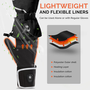 SAVIOR HEAT glove liners unisex four-size range