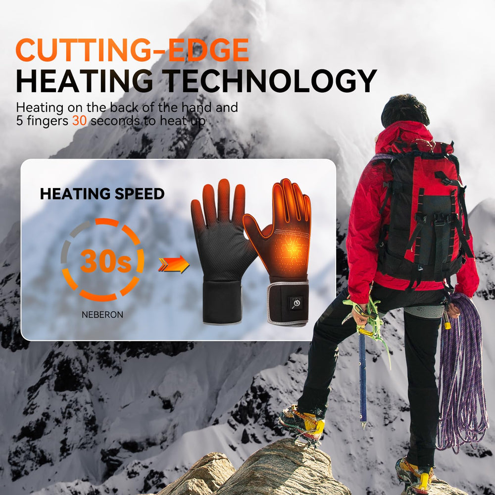 Savior Heat glove liners suitable for running and outdoor activities