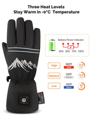 SAVIOR HEAT gloves 3m-thinsulate-insulation keeps hands warm without bulk