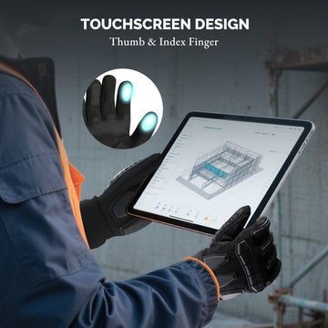 SAVIOR HEAT gloves grip tools securely for mechanical and construction tasks.