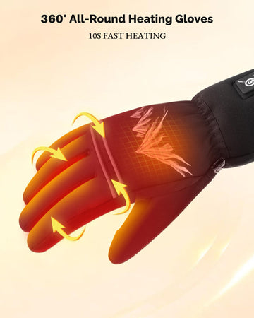 SAVIOR HEAT waterproof shell blocks wind and light rain during winter activities.