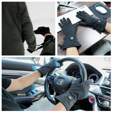 SAVIOR HEAT gloves ideal for daily wear, driving, and winter activities