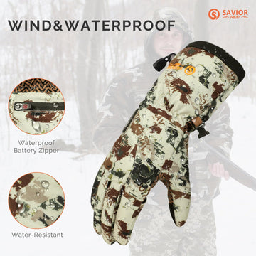Savior Heat heated gloves field-use captures practical outdoor versatility in demanding environments