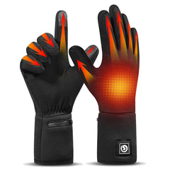 SAVIOR HEAT heated gloves front view showing lightweight warmth for outdoor use