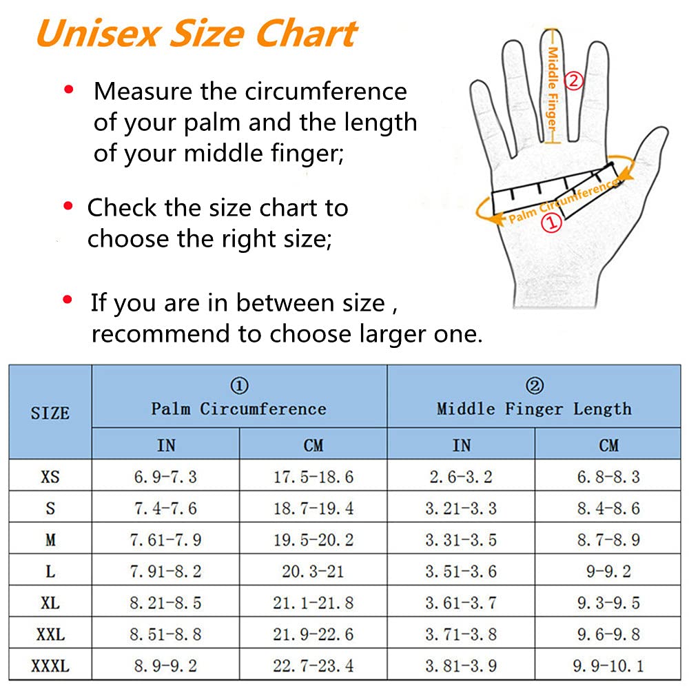 SAVIOR HEAT heated gloves available in XS to XXXL for all hands.