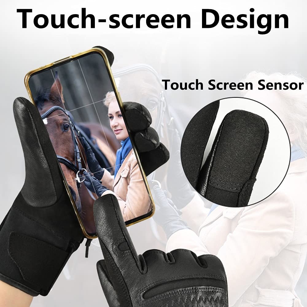 SAVIOR HEAT heated gloves offer touchscreen control without removing gloves.