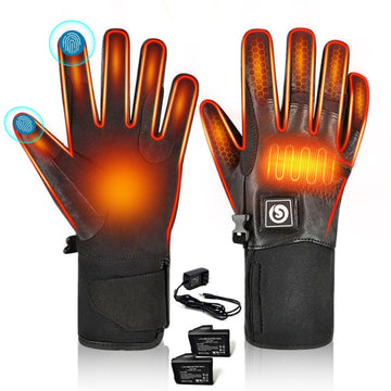 SAVIOR HEAT heated gloves for winter outdoor usage keep hands warm during outdoor tasks.