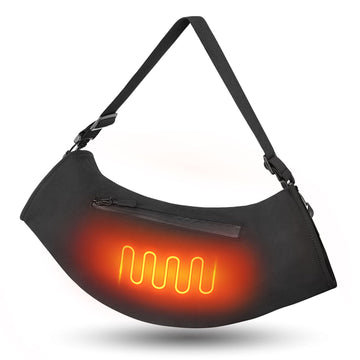 SAVIOR HEAT heated hand muff front view offering compact warmth for outdoor activities