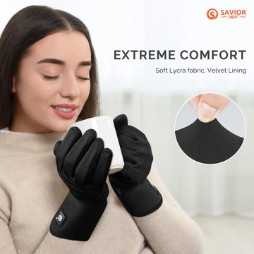Savior Heat indoor-focused design with battery-powered warmth for everyday use.